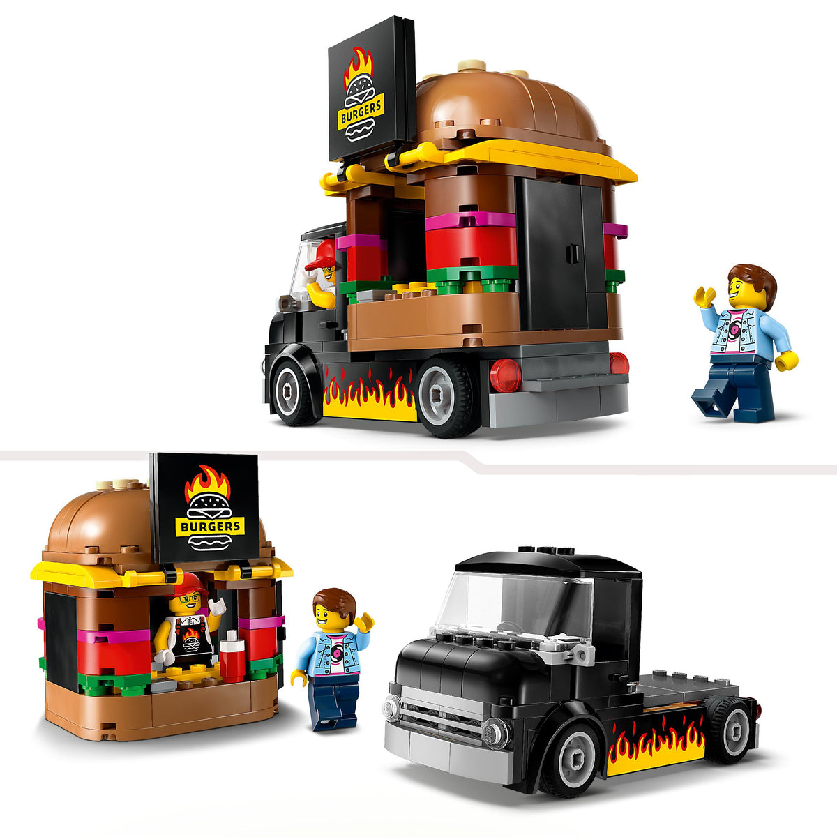 LEGO City 60404 furgone degli hamburger