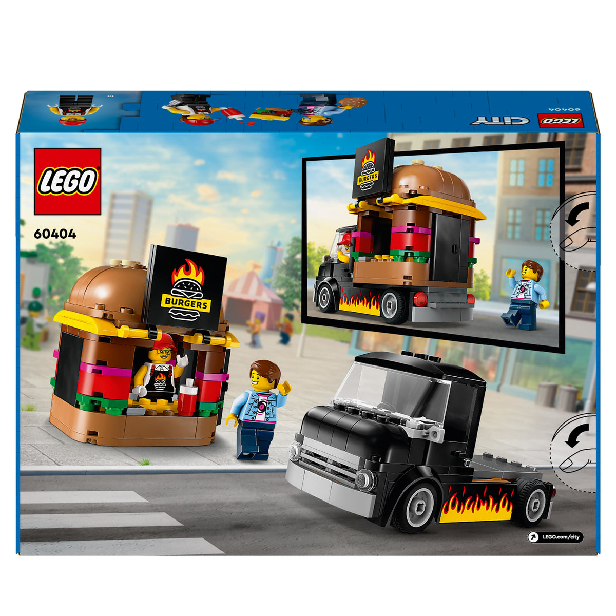 LEGO City 60404 furgone degli hamburger