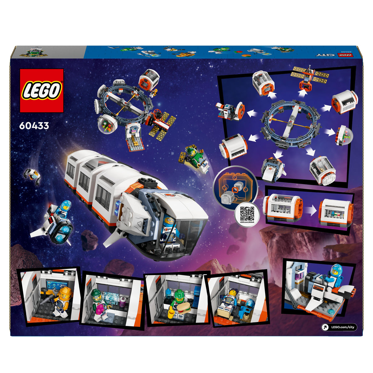 LEGO City 60433 stazione spaziale modulare