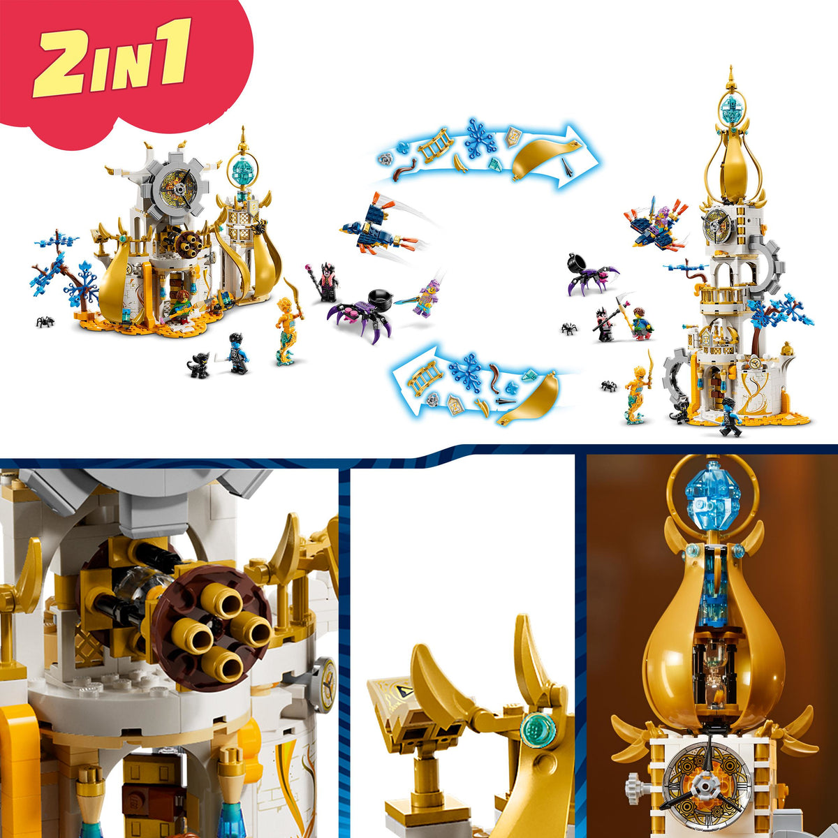 LEGO Dreamzzz 71477 la torre di sandman
