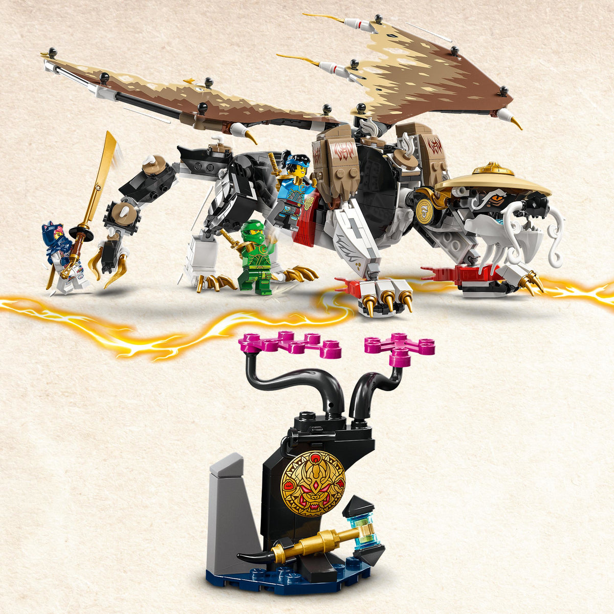 LEGO Ninjago 71809 egalt, il drago maestro