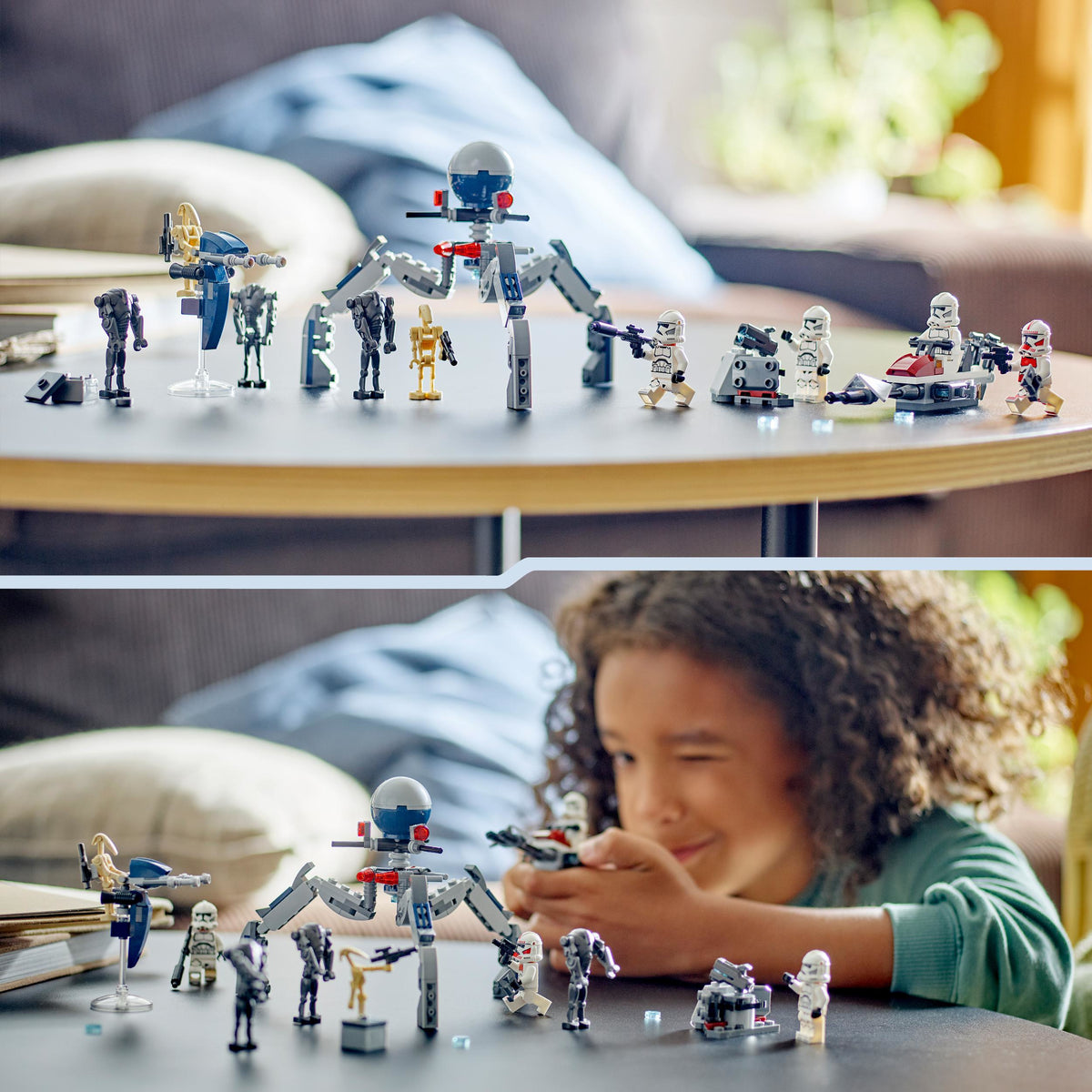 LEGO Star Wars 75372 battle pack clone trooper e battle droid