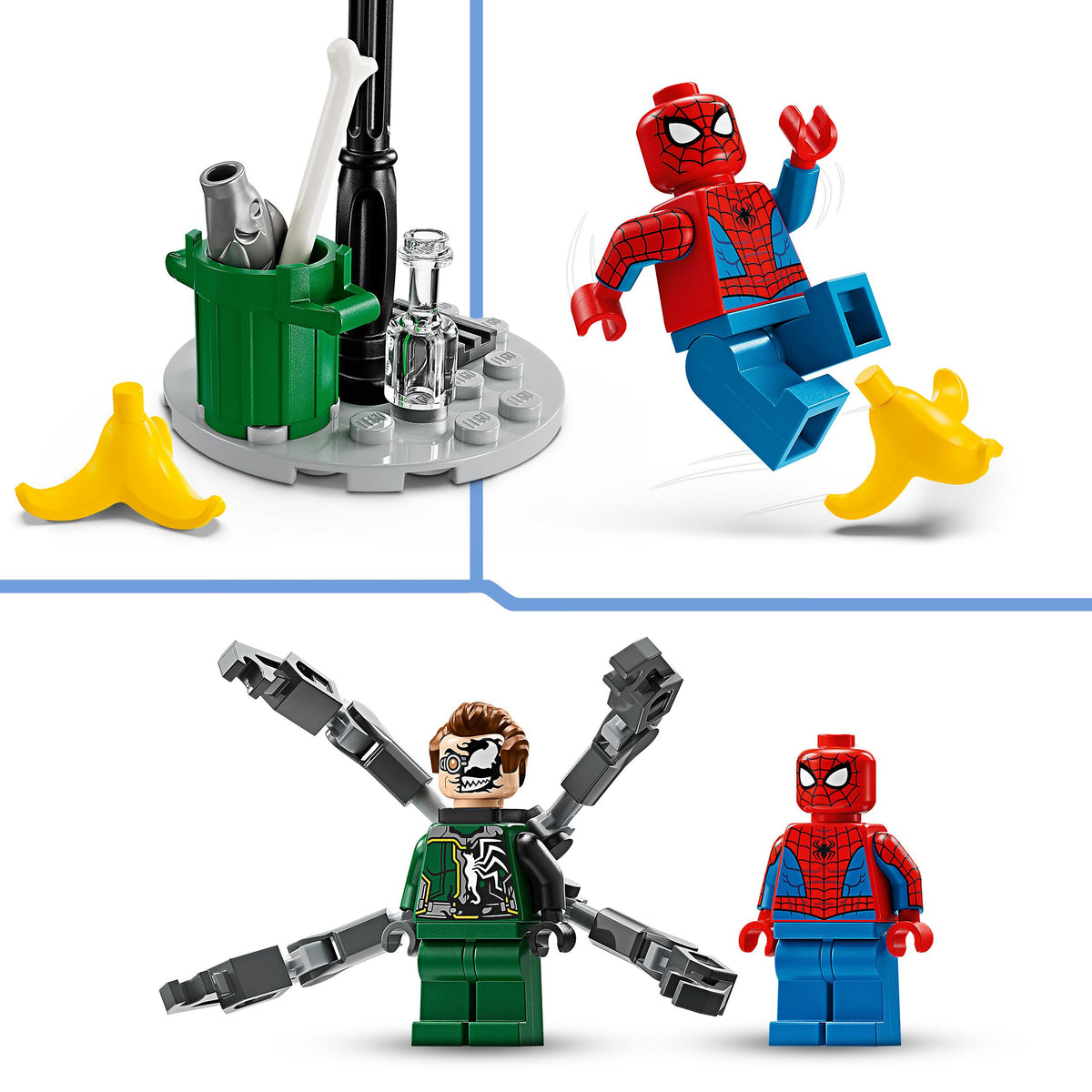 LEGO Super Heroes 76275 inseguimento sulla moto: spider-man vs. doc ock