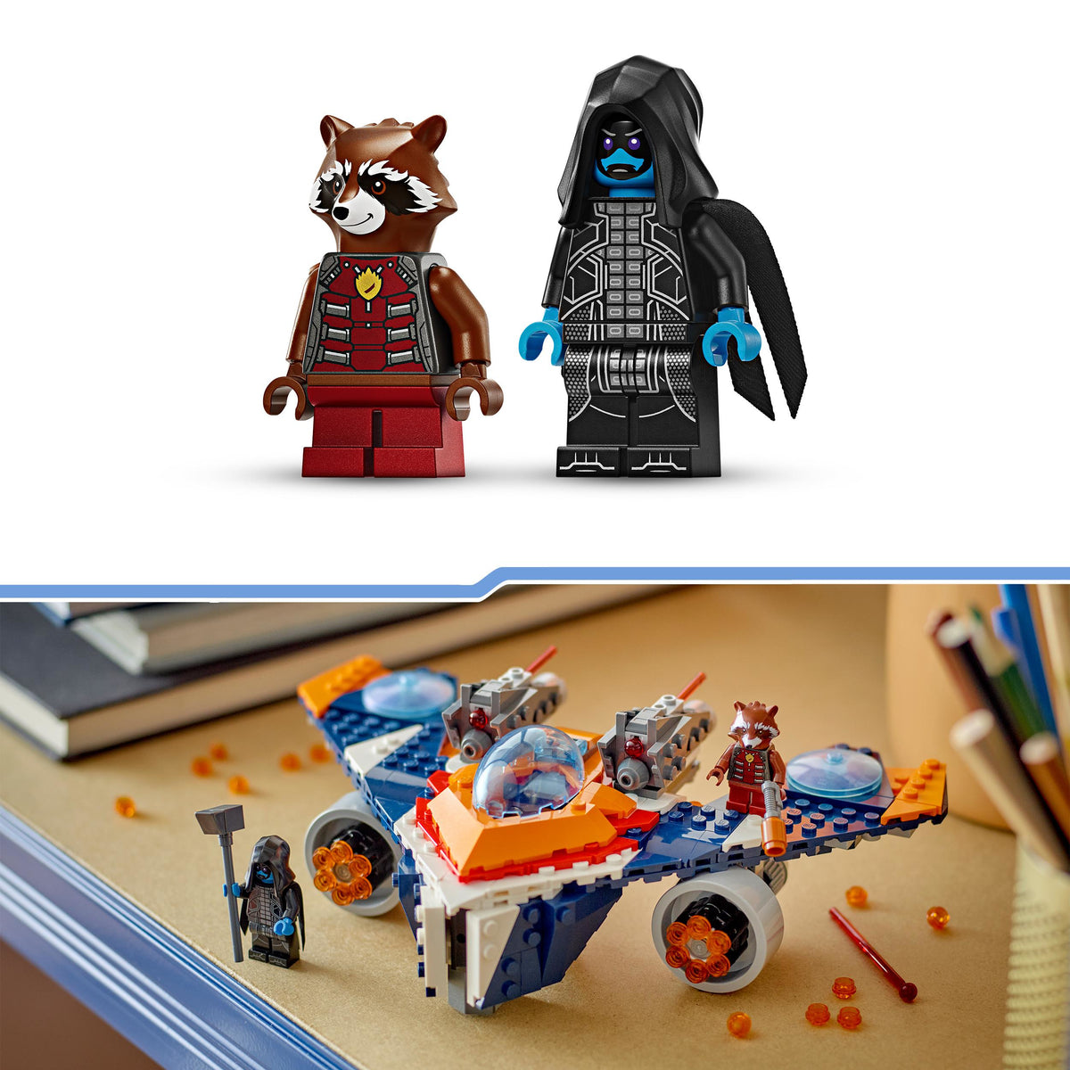 LEGO Super Heroes 76278 warbird di rocket vs. ronan