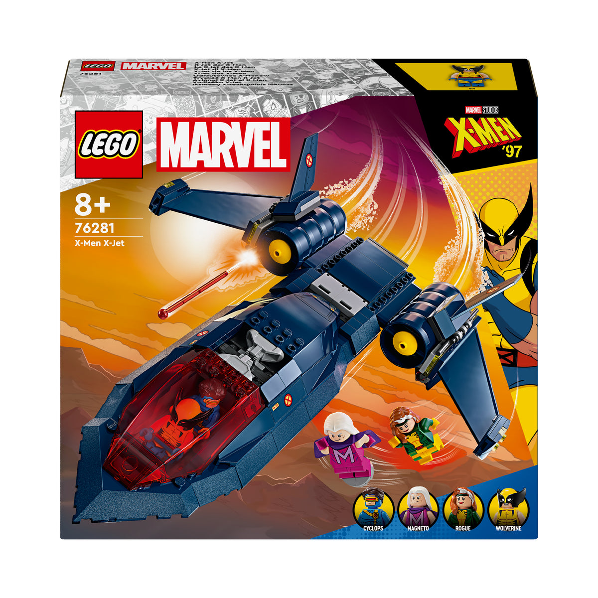 LEGO Super Heroes 76281 x-jet di x-men