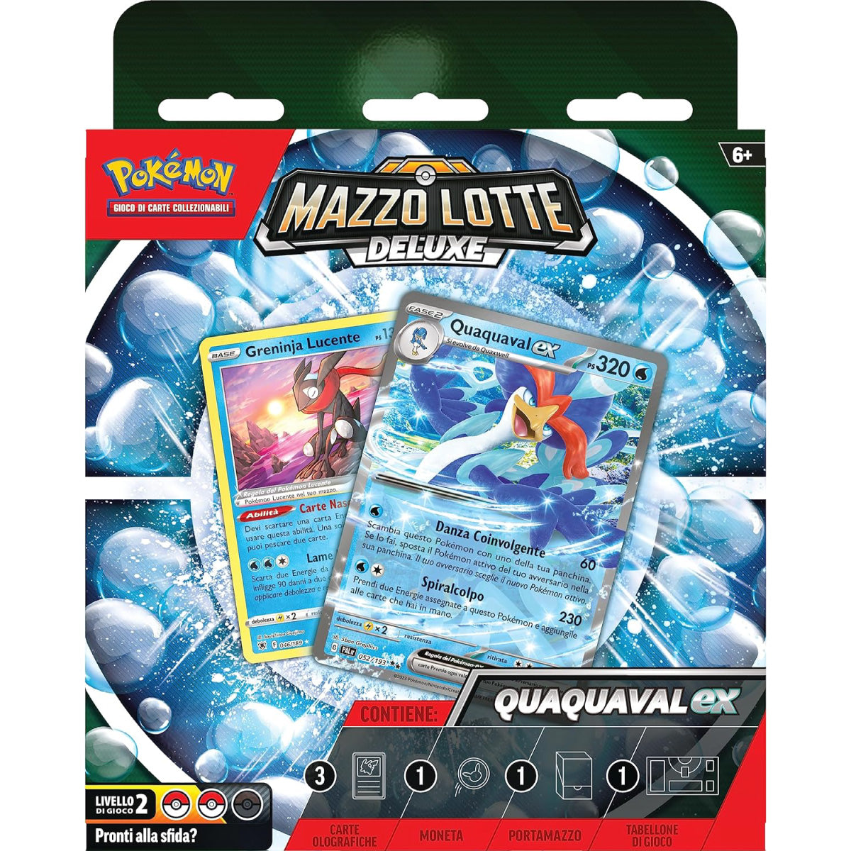 pokemon - deluxe battle deck - quaquaval-ex (ita)
