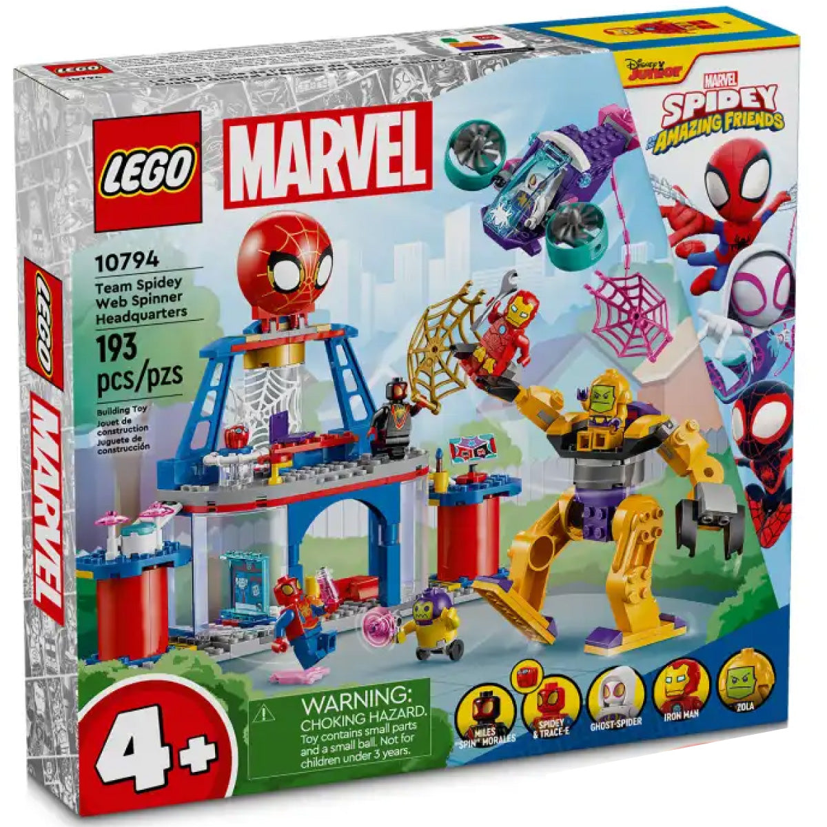 LEGO Super Heroes 10794 quartier generale di team spidey