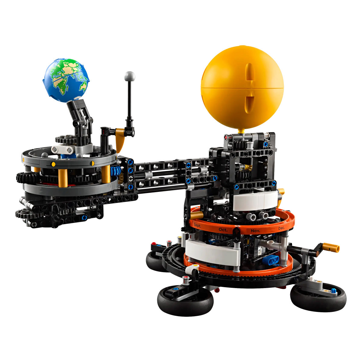 LEGO Technic 42179 pianeta terra e luna in orbita