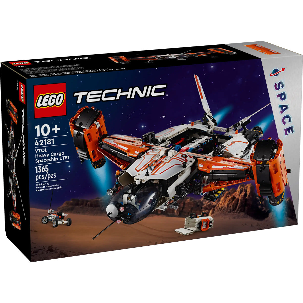 LEGO Technic 42181 astronave heavy cargo vtol lt81