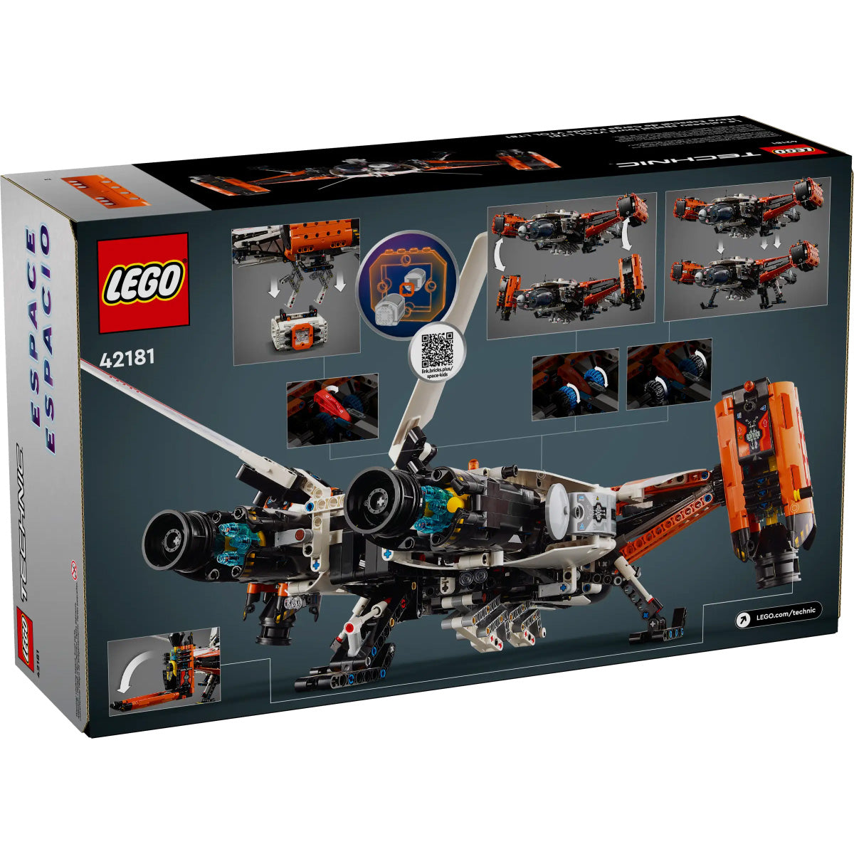 LEGO Technic 42181 astronave heavy cargo vtol lt81