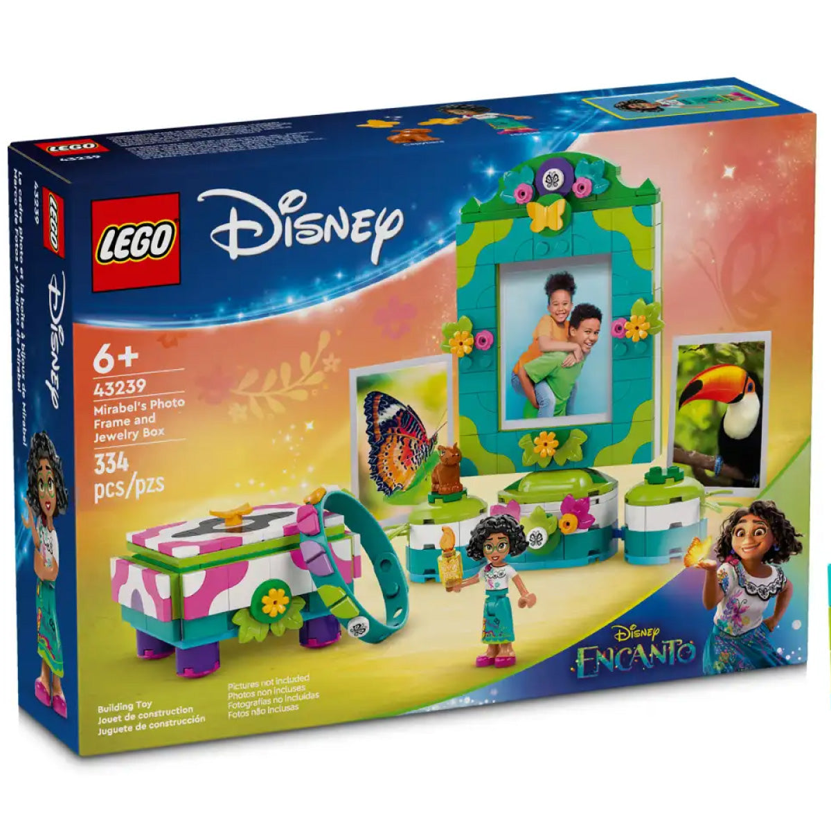 LEGO Disney Princess 43239 portafoto e portagioie di mirabel