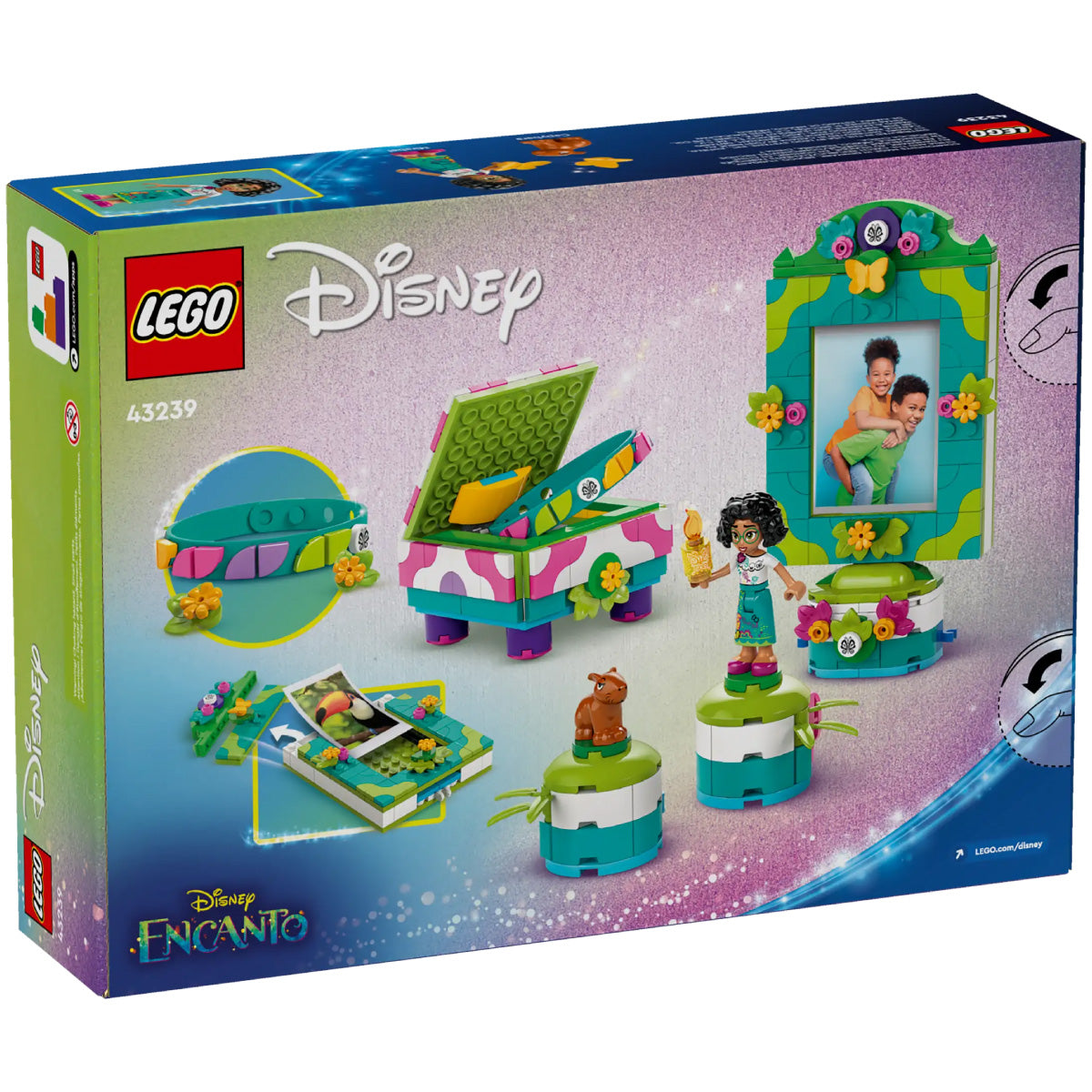 LEGO Disney Princess 43239 portafoto e portagioie di mirabel