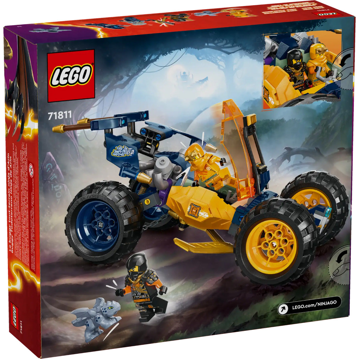 LEGO Ninjago 71811 buggy fuoristrada ninja di arin