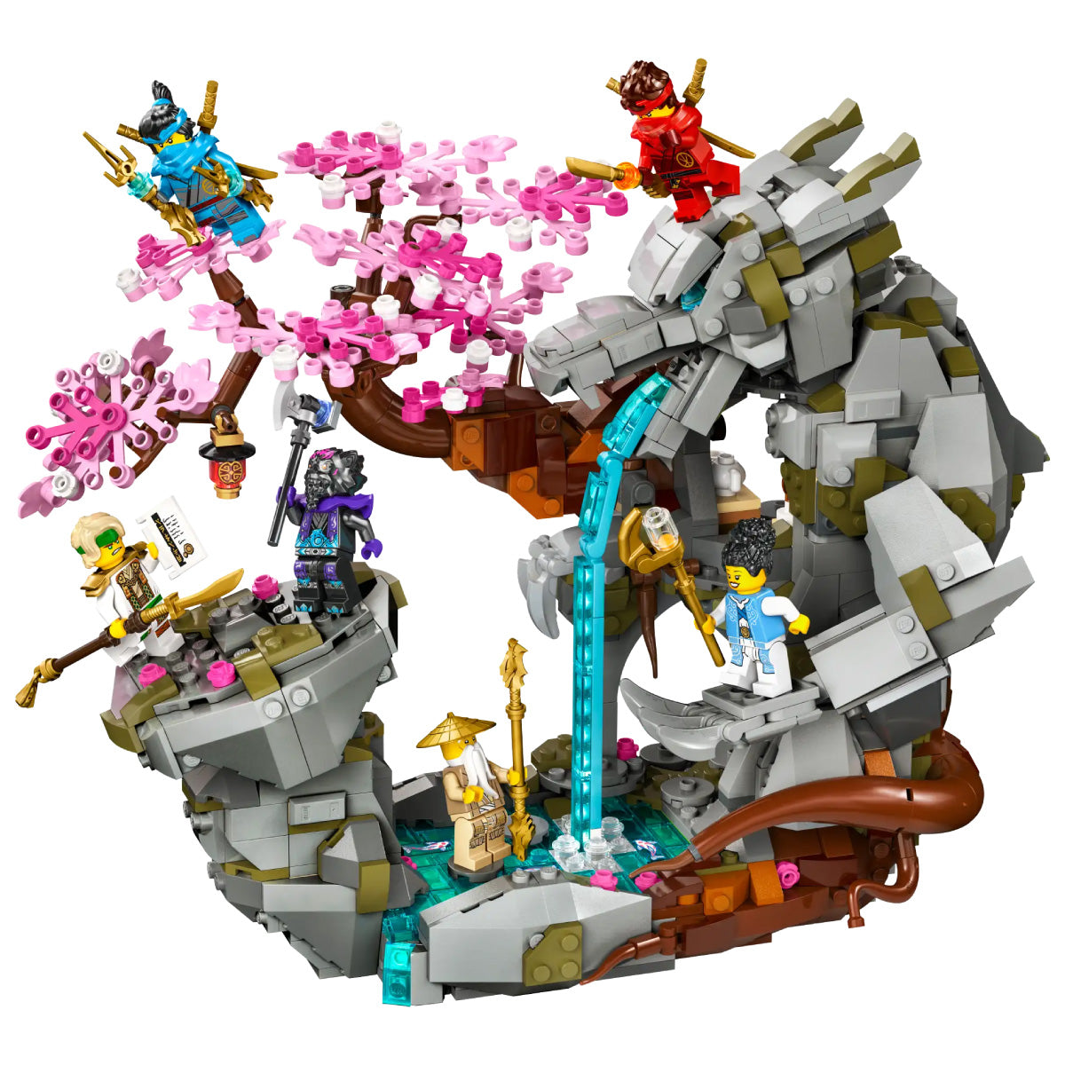 LEGO Ninjago 71819 santuario della pietra del drago