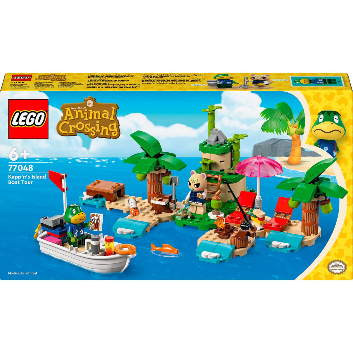 LEGO Animal Crossing 77048 tour in barca di remo