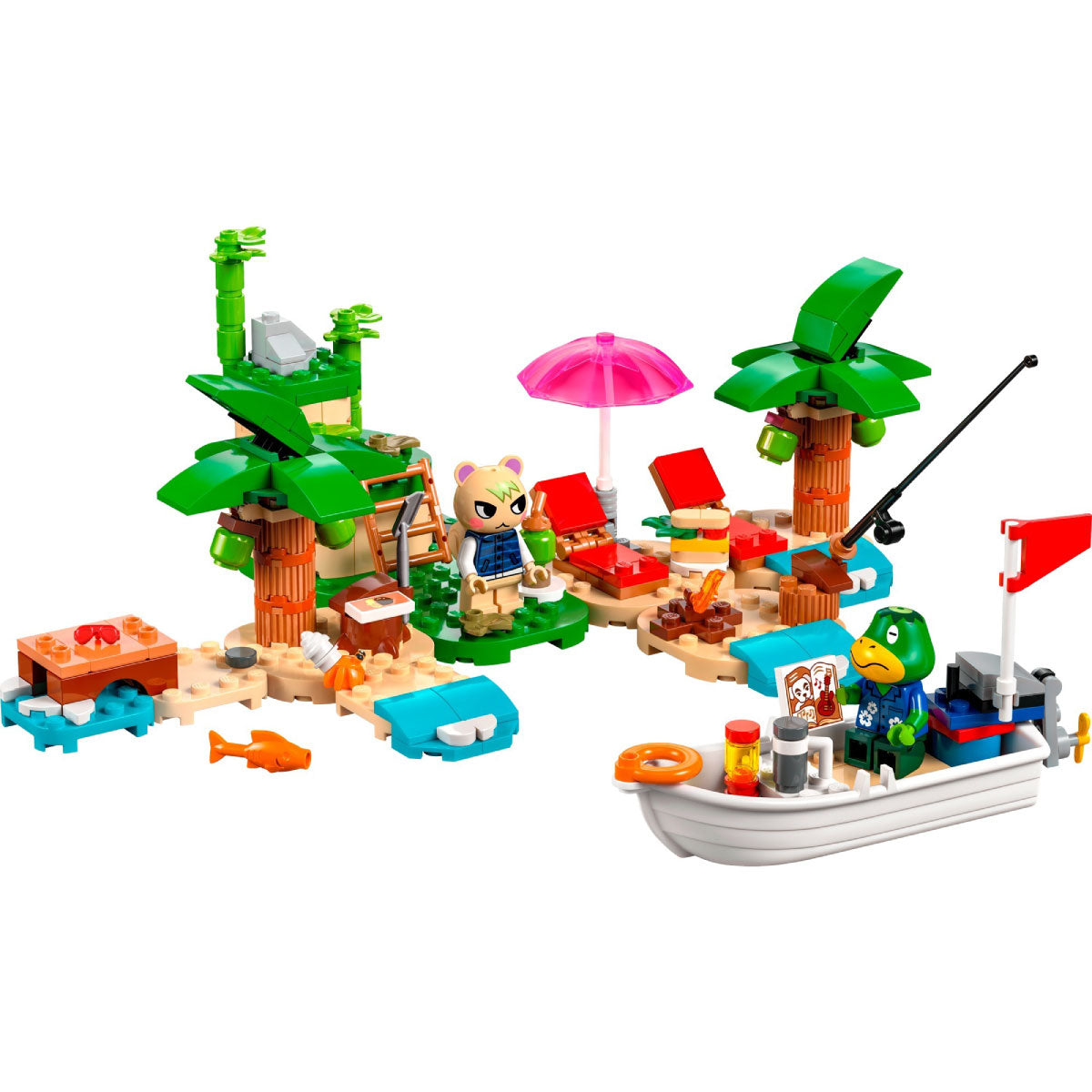 LEGO Animal Crossing 77048 tour in barca di remo