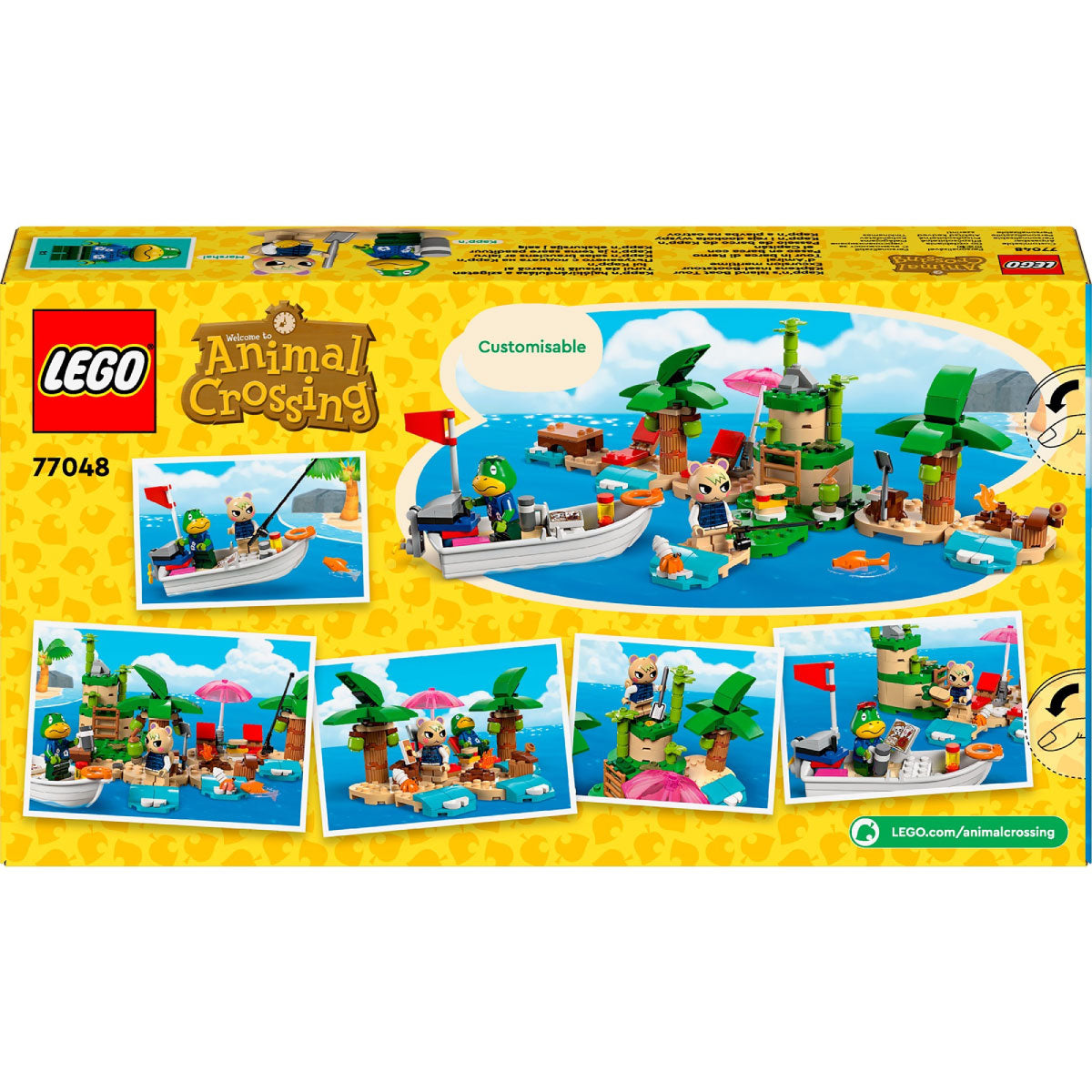LEGO Animal Crossing 77048 tour in barca di remo