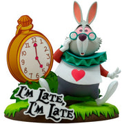 disney: alice in wonderland - bianconiglio - statua 10cm