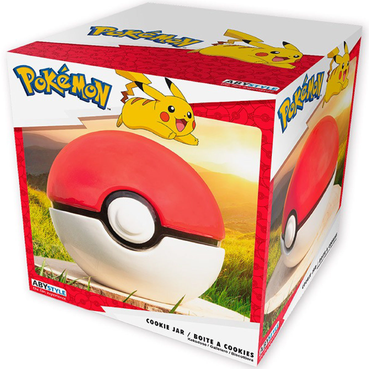 pokemon - biscottiera - pokéball