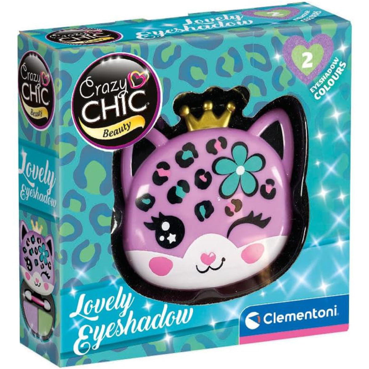 crazy chic - lovely eyeshadow - leopardo