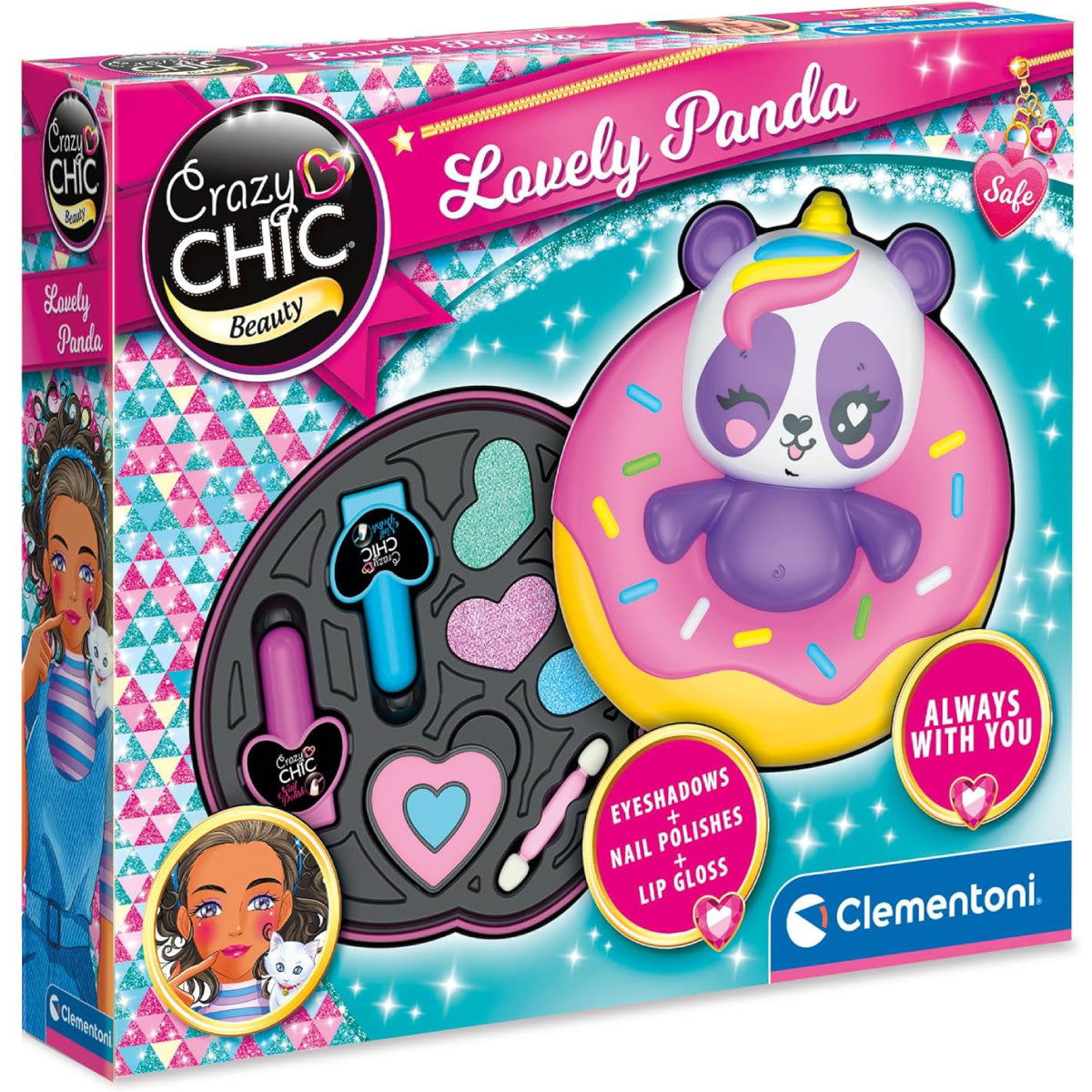 crazy chic - lovely make up - panda