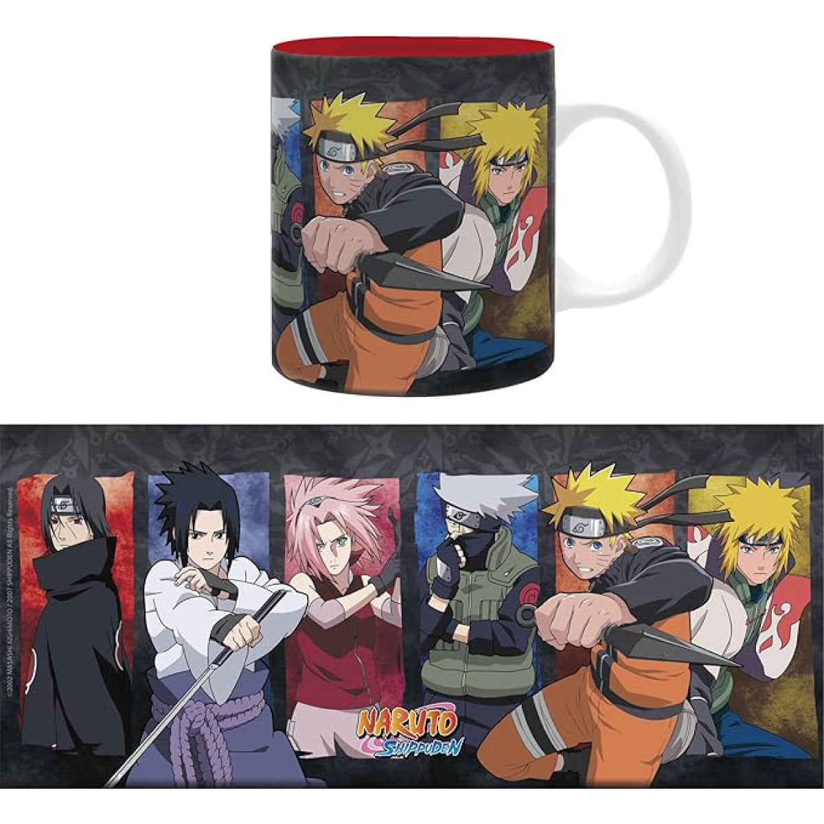 naruto shippuden - tazza 320ml - naruto group