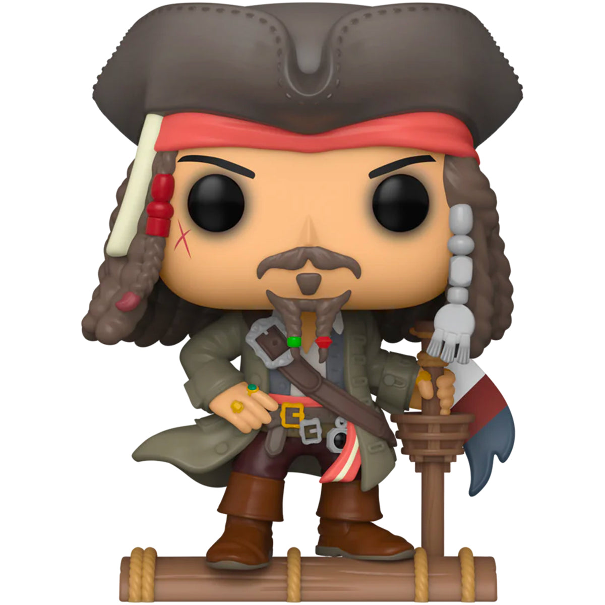 pirates of the caribbean - jack sparrow 9cm - funko pop! 1482