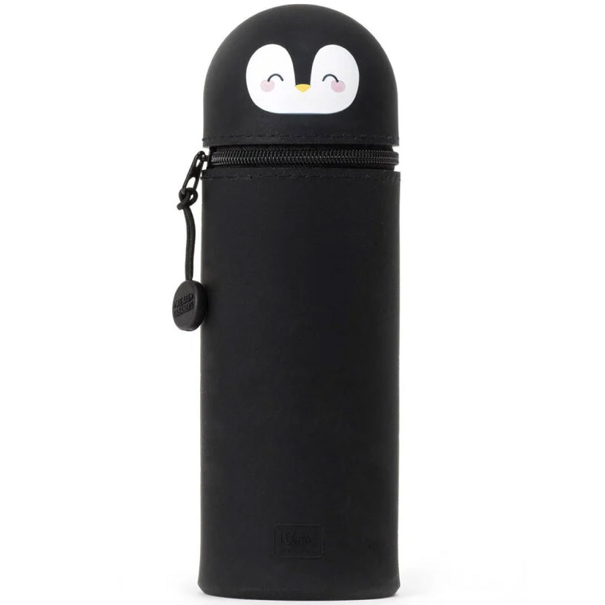 astuccio 2 in 1 in morbido silicone - kawaii - pinguino