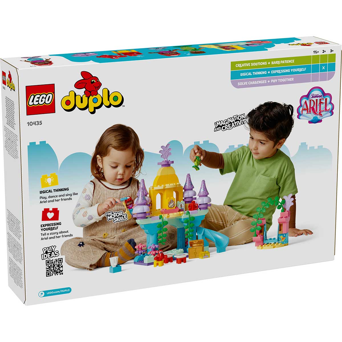 LEGO Duplo 10435 il magico palazzo sottomarino di ariel