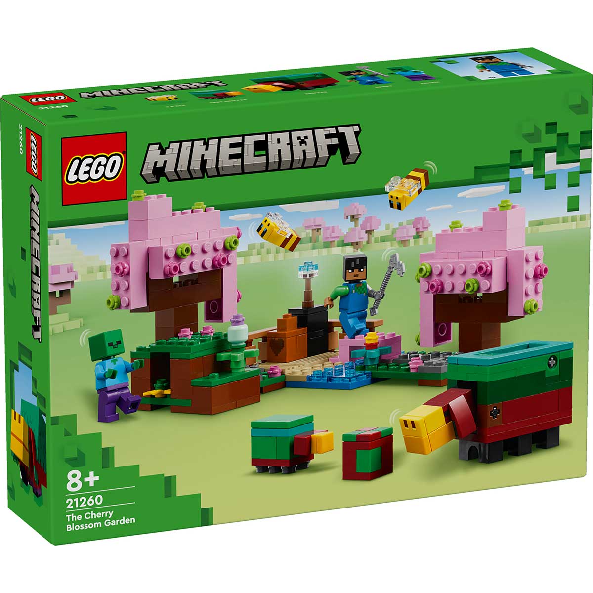 LEGO Minecraft 21260 il giardino del ciliegio in fiore