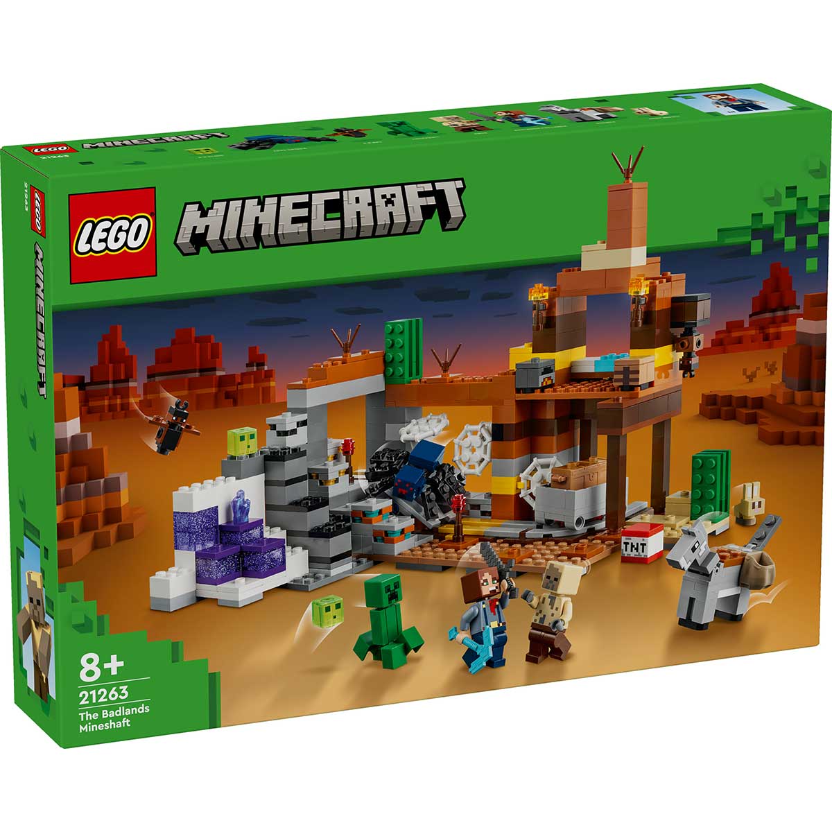 LEGO Minecraft 21263 la miniera delle badlands