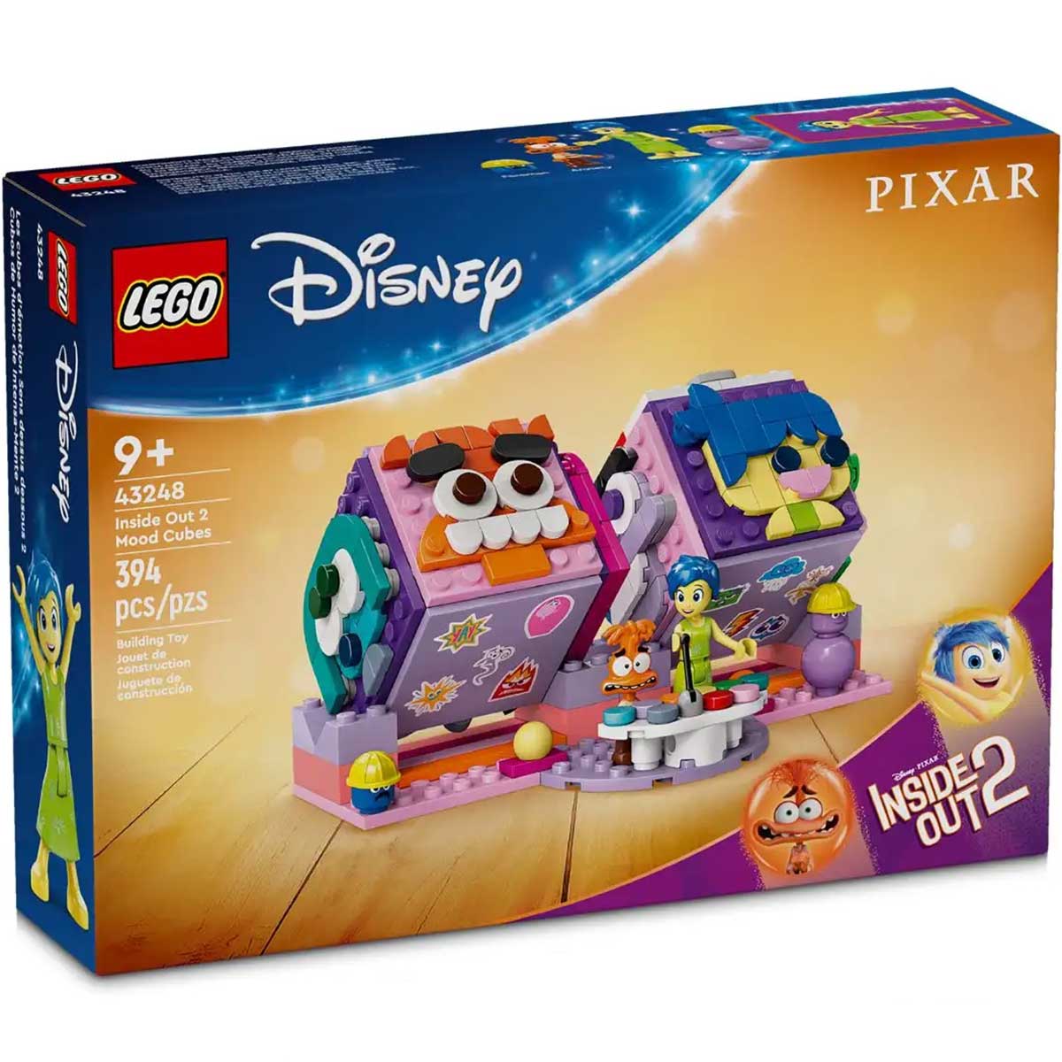 LEGO Disney Classic 43248 mood cube di inside out 2