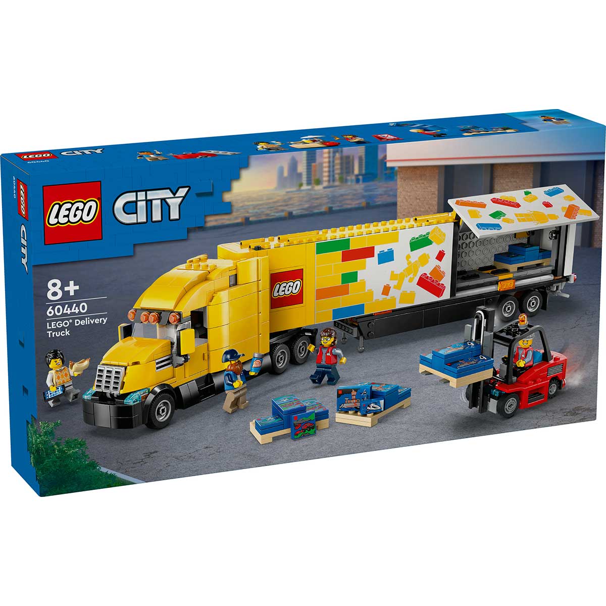 LEGO City 60440 camion per le consegne giallo