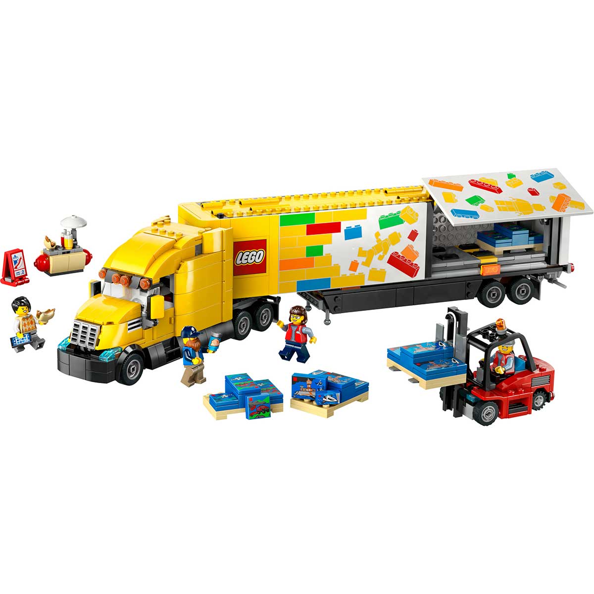 LEGO City 60440 camion per le consegne giallo