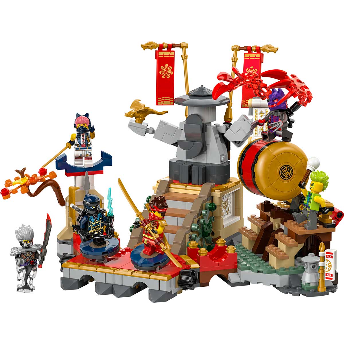 LEGO Ninjago 71818 torneo: arena di battaglia