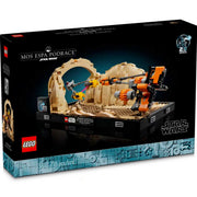 LEGO Star Wars 75380 diorama gara degli sgusci su mos espa