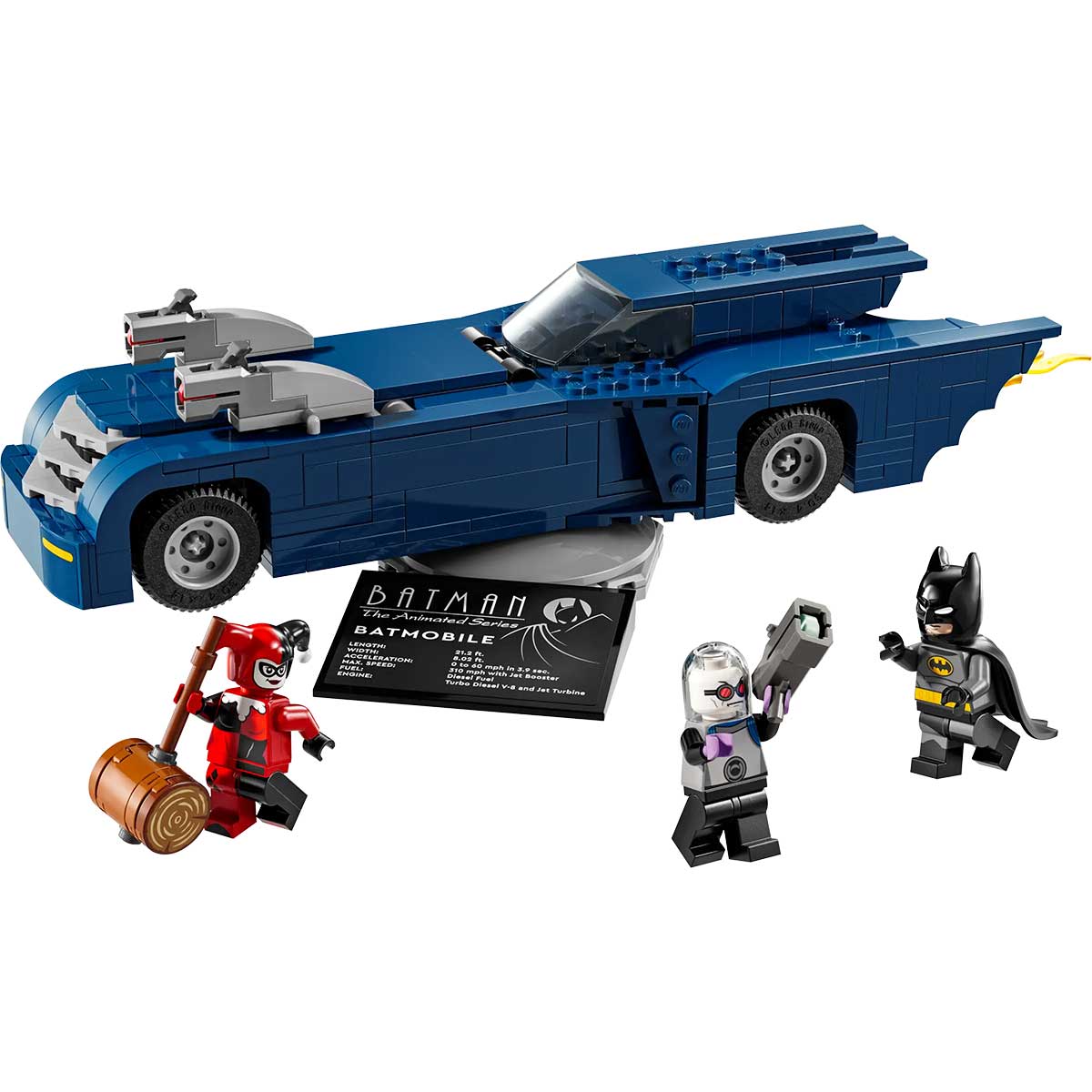 LEGO Super Heroes 76274 batman con batmobile vs. harley quinn e mr. freeze