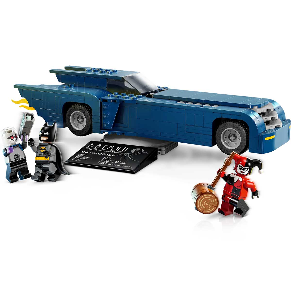 LEGO Super Heroes 76274 batman con batmobile vs. harley quinn e mr. freeze