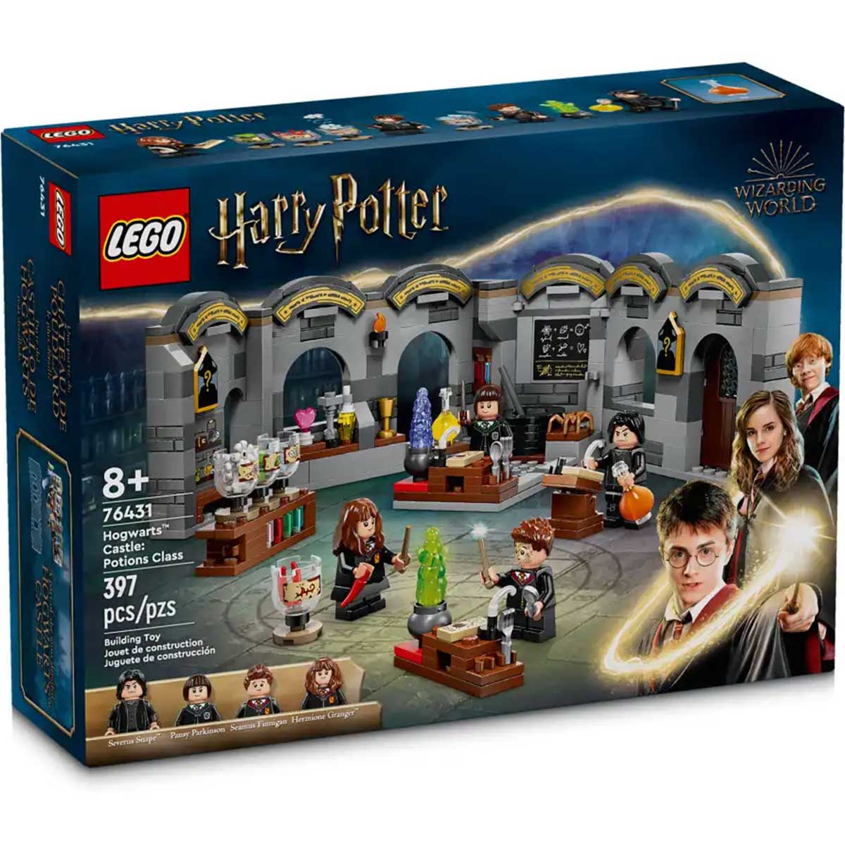 LEGO Harry Potter 76431 castello di hogwarts: lezione di pozioni