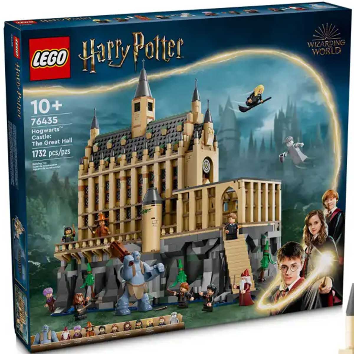 LEGO Harry Potter 76435 castello di hogwarts: sala grande