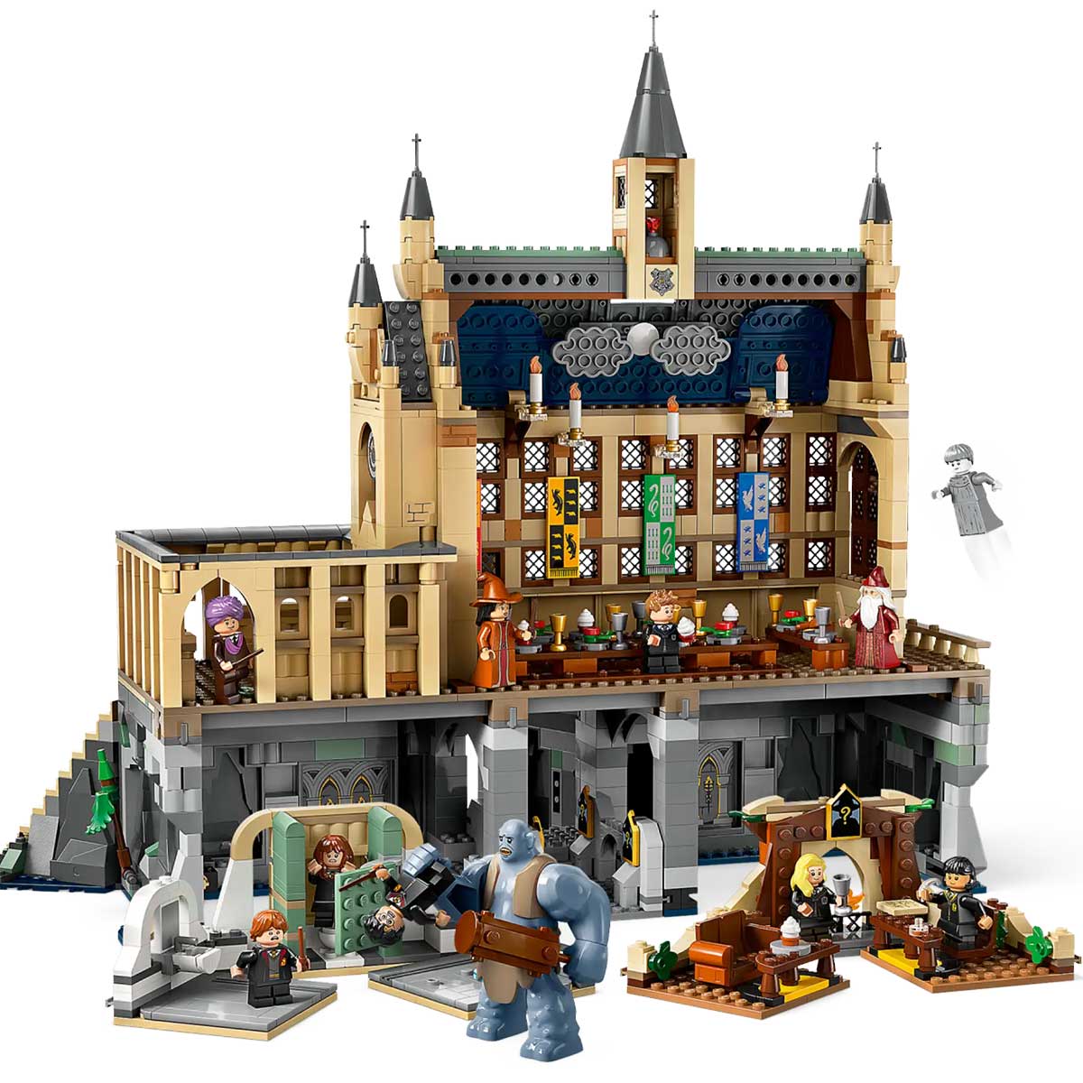 LEGO Harry Potter 76435 castello di hogwarts: sala grande