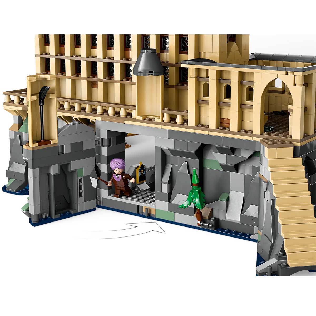 LEGO Harry Potter 76435 castello di hogwarts: sala grande