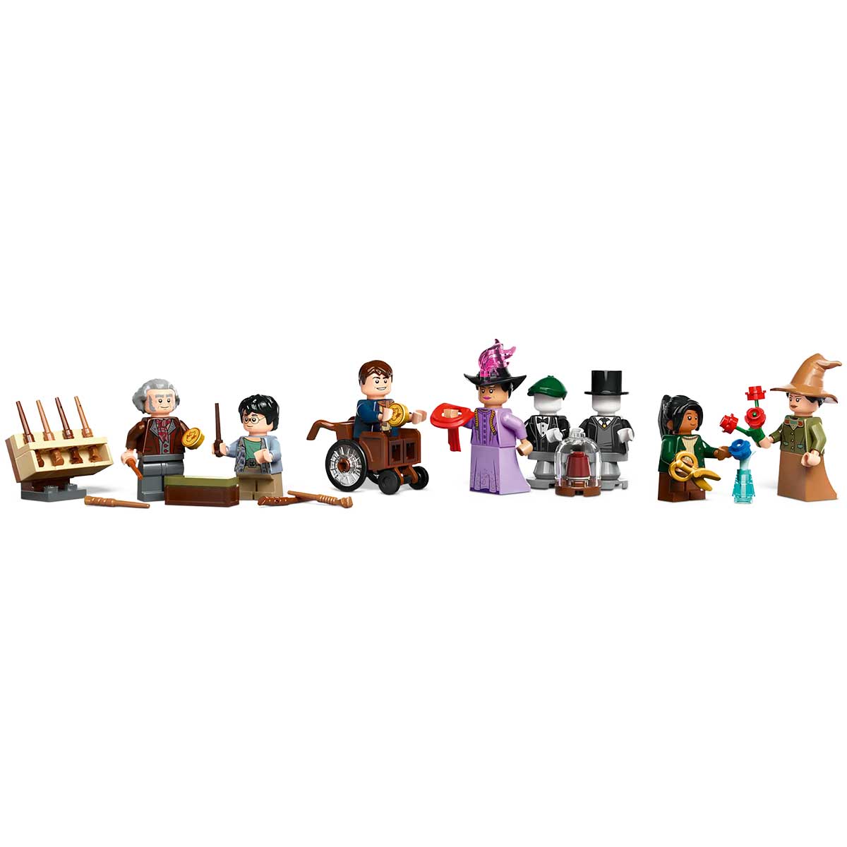 LEGO Harry Potter 76439 olivander e madama mcclan: abiti per tutte le occasioni