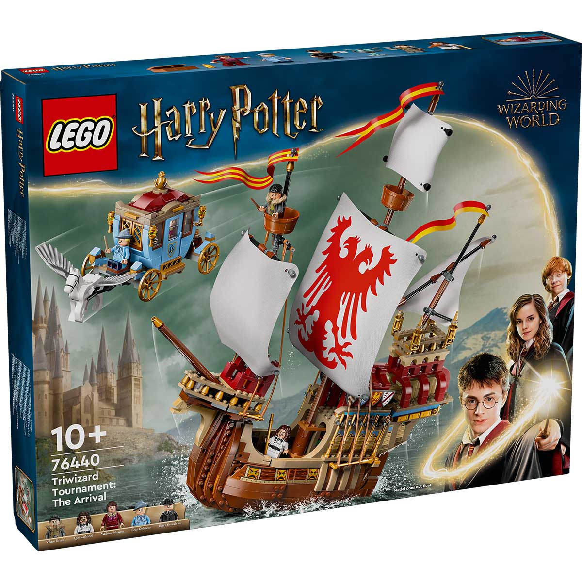LEGO Harry Potter 76440 torneo dei tremaghi: l'arrivo