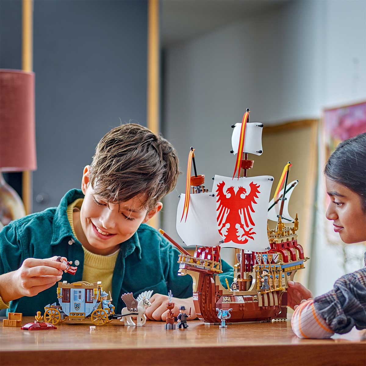LEGO Harry Potter 76440 torneo dei tremaghi: l'arrivo