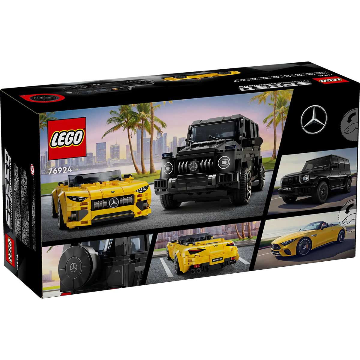 LEGO Speed Champions 76924 mercedes-amg g 63 e mercedes-amg sl 63 speed champions