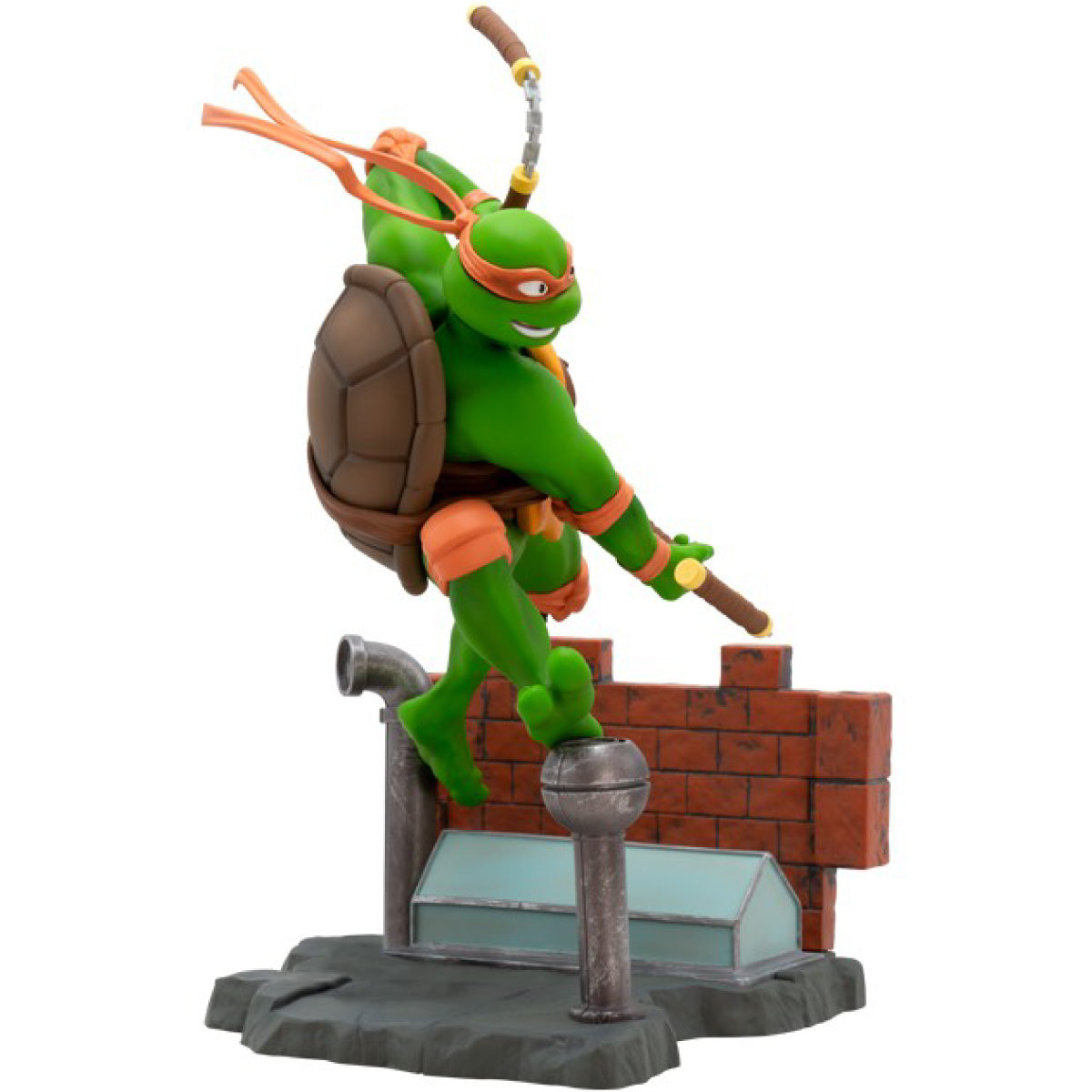 tartarughe ninja - michelangelo - statua 21cm