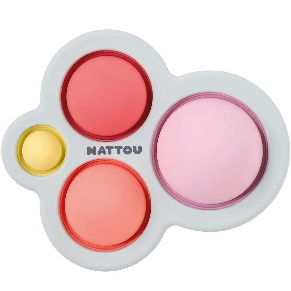 pop-it toy in silicone rosa