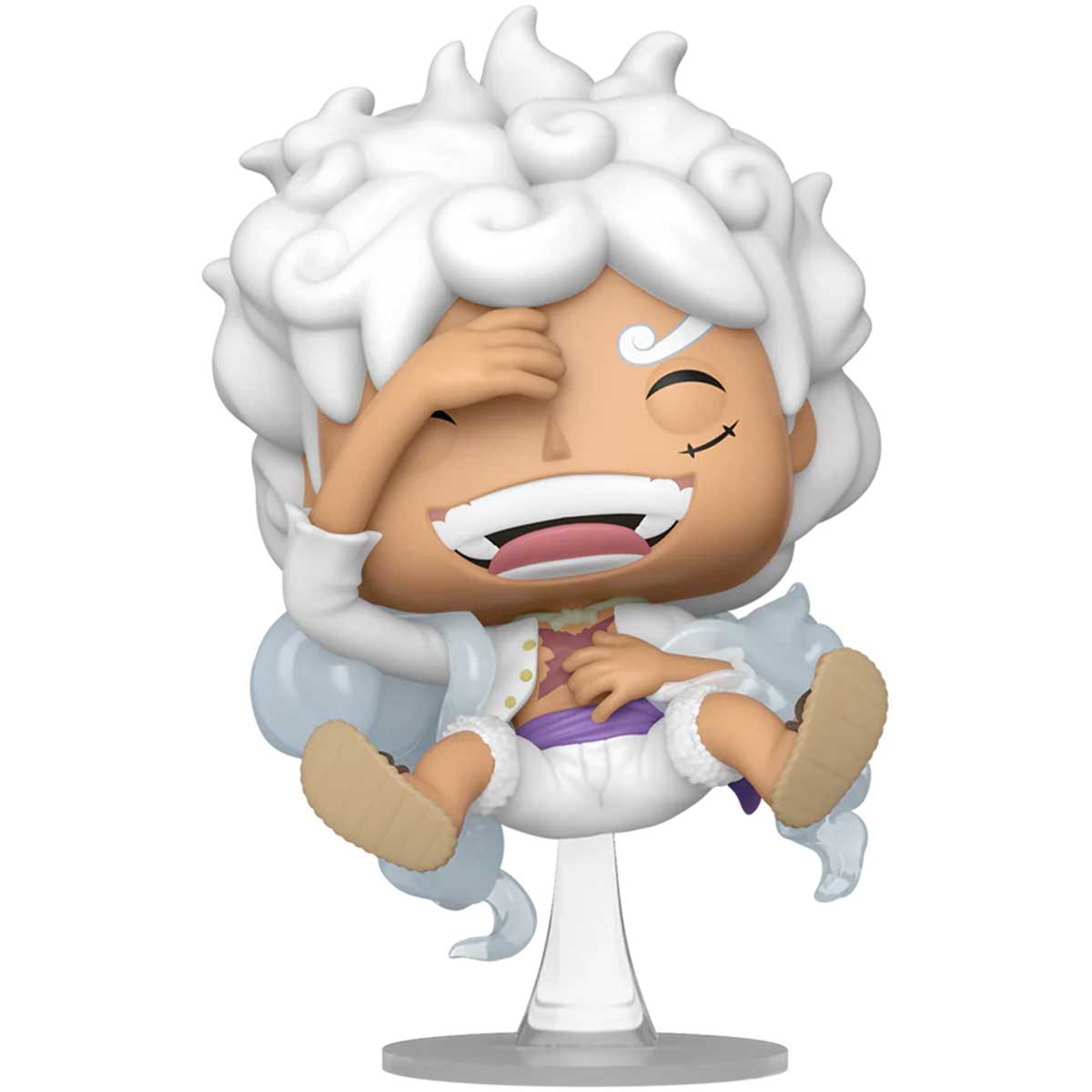 one piece - luffy gear five laughing 9cm - funko pop! 1621