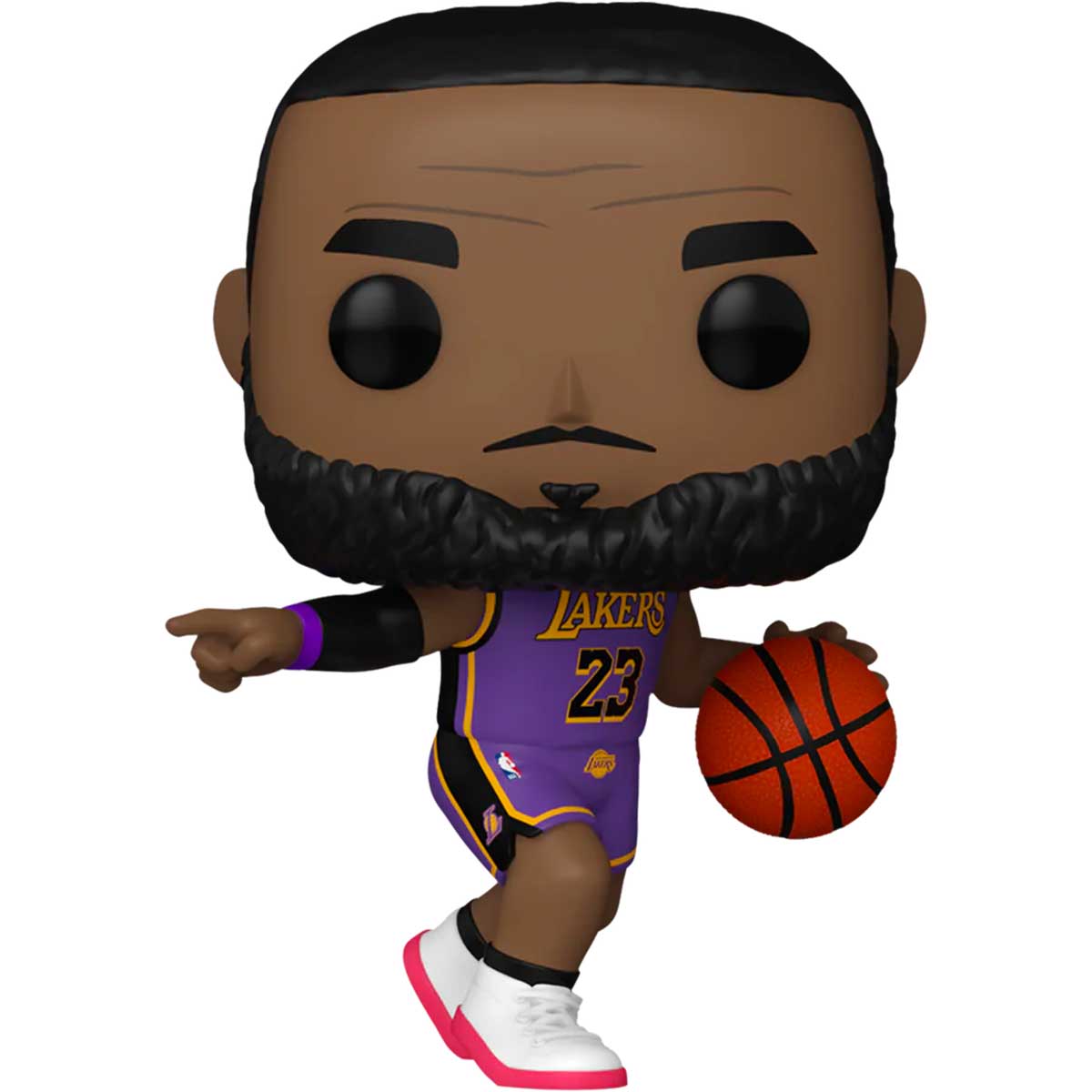 nba: lakers - lebron james 9cm - funko pop! 172